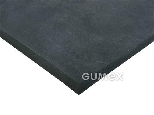 T160 EP, 2mm, 10000x1000mm, 35°Sh00, 150kg/m3, EPDM BLEND, -40°C/+100°C (kurz +120°C), schwarz, 